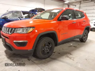 2018 Jeep Compass Sport z VIN 3C4NJDAB3JT402254, wystawiony jako IAAI lot #41830273 z przebiegiem 73 274 mil mil oraz . Historia ofert i sprzedaży dostępna na DreamBid. Obrazek 21.