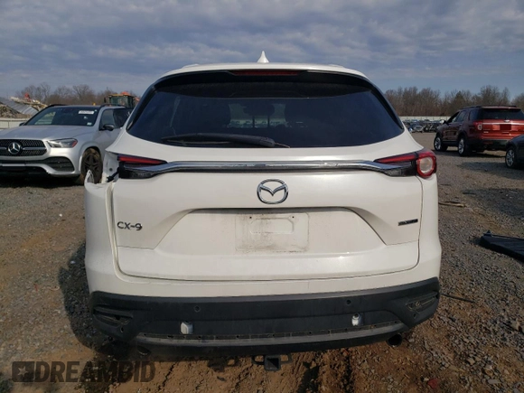 2021 Mazda CX-9 Carbon Edition with VIN JM3TCADY0M0501249, listed as a Copart auction lot 48325835 with 50,243 mi miles and Salvage Title. Bid and sale history available at carsss.com. Image 6.