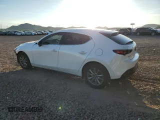 2022 Mazda 3 S with VIN JM1BPAJL3N1507382, listed as a Copart auction lot 60294085 with 28,283 mi miles and Salvage title. Bid and sale history available at DreamBid. Image 2.