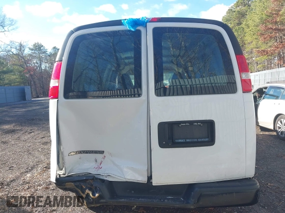 2020 Chevrolet Express Cargo with VIN 1GCWGAFPXL1145075, listed as a IAAI auction lot 41215528 with 115,466 mi miles and . Bid and sale history available at DreamBid. Image 16.
