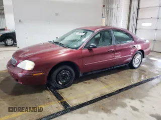 2004 Mercury Sable GS with VIN 1MEFM50U74A624472, listed as a Copart auction lot 49885305 with 115,247 mi miles and Salvage Title. Bid and sale history available at carsss.com. Image 1.