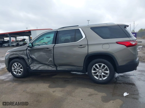 2018 Chevrolet Traverse LT Cloth with VIN 1GNERGKW9JJ242827, listed as a IAAI auction lot 41781606 with 125,113 mi miles. Bid and sale history available at carsss.com. Image 14.