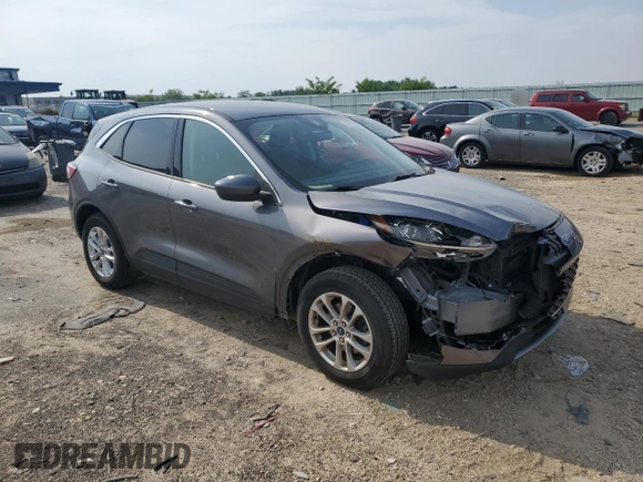 2021 Ford Escape SE with VIN 1FMCU0G69MUA08491, listed as a Copart auction lot 58772555 with 55,275 mi miles and Salvage title. Bid and sale history available at DreamBid. Image 4.