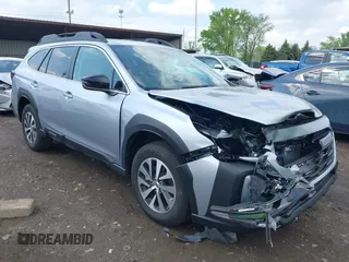 2025 Subaru Outback Premium z VIN 4S4BTAFC3S3227431, wystawiony jako IAAI lot #42219943 z przebiegiem 2 375 mil mil oraz . Historia ofert i sprzedaży dostępna na DreamBid. Obrazek 1.