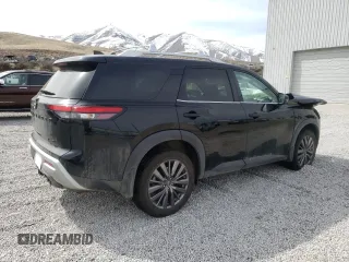 2023 Nissan Pathfinder SL with VIN 5N1DR3CD6PC230945, listed as a Copart auction lot 48570295 with 27,680 mi miles and Salvage title. Bid and sale history available at DreamBid. Image 3.