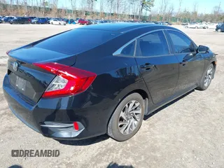 2016 Honda Civic Sedan EX with VIN 2HGFC2F76GH510507, listed as a IAAI auction lot 41915135 with 106,777 mi miles. Bid and sale history available at carsss.com. Image 4.