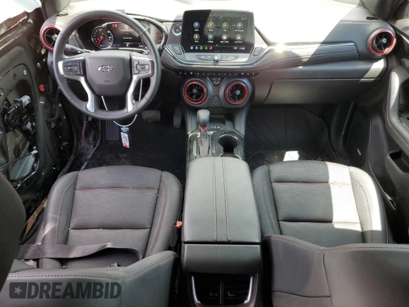 2024 Chevrolet Blazer RS with VIN 3GNKBKRS8RS174995, listed as a Copart auction lot 58234365 with 23,286 mi miles and Salvage title. Bid and sale history available at DreamBid. Image 8.