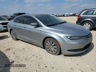 2016 Chrysler 200 LX with VIN 1C3CCCFB1GN134788, listed as a Copart auction lot 44221345 with 120,942 mi miles and Salvage Title. Bid and sale history available at carsss.com. Image 4.