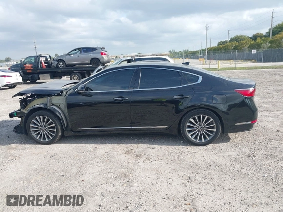 2018 Kia Cadenza Premium with VIN KNALB4J18J5120345, listed as a IAAI auction lot 42079048 with 46,371 mi miles. Bid and sale history available at carsss.com. Image 15.