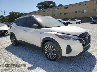 2023 Nissan Kicks SV with VIN 3N1CP5CV7PL526381, listed as a Copart auction lot 48503015 with 14,808 mi miles and Salvage Title. Bid and sale history available at DreamBid. Image 4.