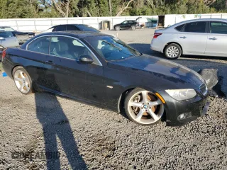 2013 BMW 3 Series 335i with VIN WBADX7C52DJ590390, listed as a Copart auction lot 80133474 with 47,839 mi miles and Salvage Title. Bid and sale history available at DreamBid. Image 4.