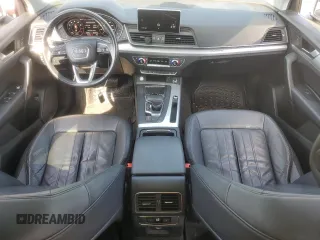 2018 Audi Q5 Premium with VIN WA1ANAFY7J2220888, listed as a Copart auction lot 63292765 with 34,350 mi miles and Salvage title. Bid and sale history available at DreamBid. Image 8.