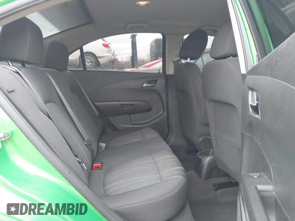2015 Chevrolet Sonic LT with VIN 1G1JC5SH7F4104412, listed as a IAAI auction lot 41737655 with 124,304 mi miles and . Bid and sale history available at DreamBid. Image 8.