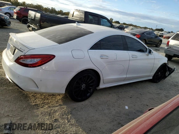 2016 Mercedes-Benz CLS with VIN WDDLJ6HB5GA159948, listed as a Copart auction lot 77526864 with 92,761 mi miles and Salvage Title. Bid and sale history available at carsss.com. Image 3.