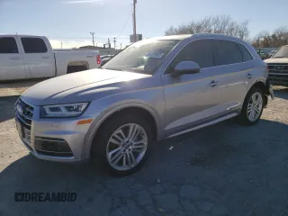 2018 Audi Q5 Premium Plus with VIN WA1BNAFY9J2047217, listed as a Copart auction lot 36977963 with 45,432 mi miles. Bid and sale history available at carsss.com. Image 1.