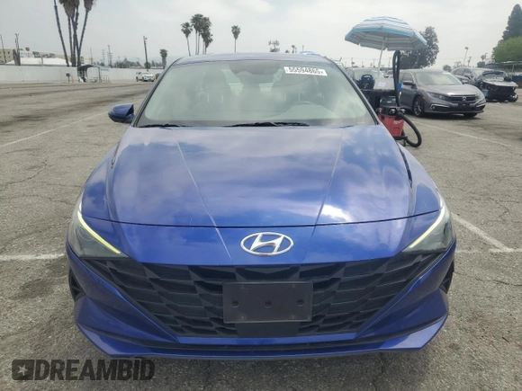 2023 Hyundai Elantra SEL with VIN 5NPLS4AG1PH105556, listed as a Copart auction lot 55594865 with 71,779 mi miles and Salvage Title. Bid and sale history available at DreamBid. Image 5.