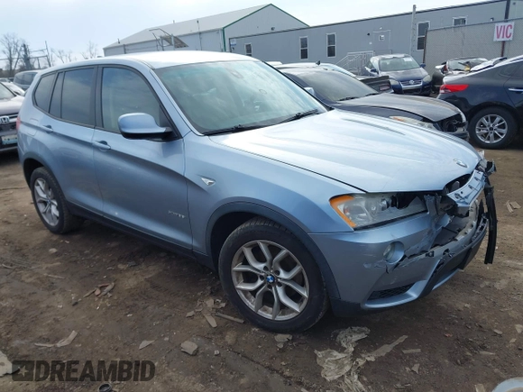 2011 BMW X3 35i with VIN 5UXWX7C50BL731484, listed as a IAAI auction lot 41711403 with 144,211 mi miles and . Bid and sale history available at DreamBid. Image 1.