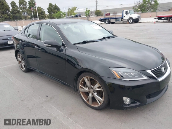 2010 Lexus IS 250 with VIN JTHBF5C24A5123787, listed as a IAAI auction lot 42068689 with 284,509 mi miles and . Bid and sale history available at DreamBid. Image 1.