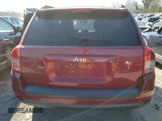 2012 Jeep Compass Sport with VIN 1C4NJCBB2CD631834, listed as a Copart auction lot 82886354 with 208,705 mi miles and Salvage Title. Bid and sale history available at carsss.com. Image 6.