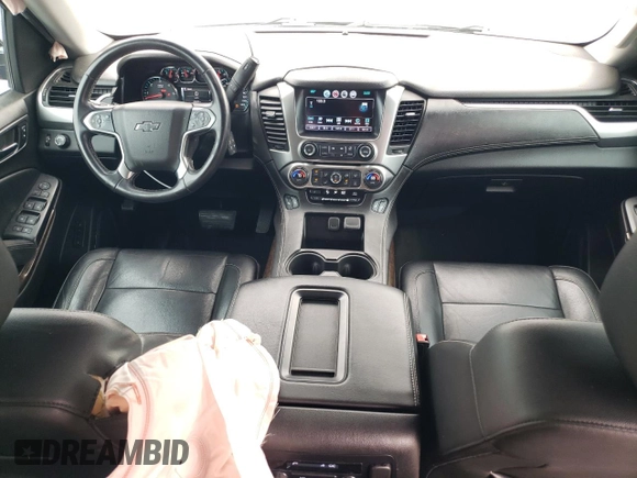 2016 Chevrolet Suburban LT with VIN 1GNSCHKC0GR409411, listed as a Copart auction lot 50060555 with 93,829 mi miles and Salvage Title. Bid and sale history available at carsss.com. Image 8.