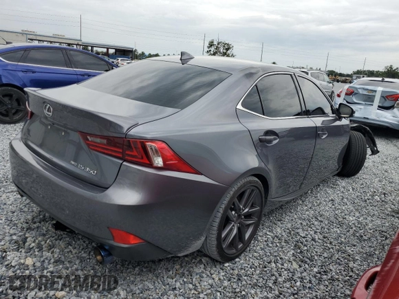 2015 Lexus IS 350 with VIN JTHCE1D24F5006684, listed as a Copart auction lot 59406345 with 116,651 mi miles and Salvage title. Bid and sale history available at DreamBid. Image 3.