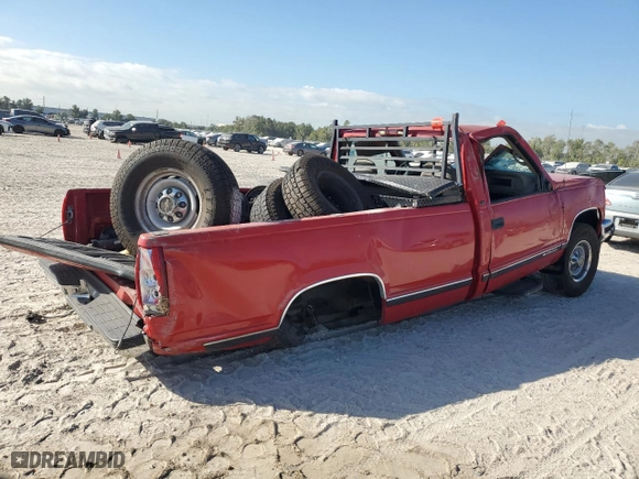 1999 Chevrolet C/K 2500 with VIN 1GCGC24R3XR725026, listed as a Copart auction lot 76318534 with 213,457 mi miles and Salvage Title. Bid and sale history available at carsss.com. Image 3.