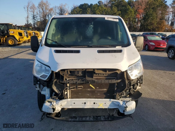 2019 Ford Transit Van with VIN 1FTYR1YM7KKB51124, listed as a Copart auction lot 82111974 with 93,581 mi miles and Salvage Title. Bid and sale history available at carsss.com. Image 5.