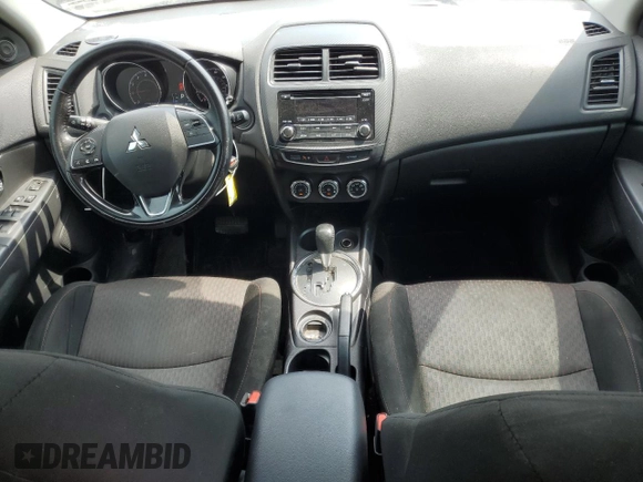 2017 Mitsubishi Outlander ES with VIN JA4AP3AU7HZ002767, listed as a Copart auction lot 55494795 with 157,138 mi miles and Salvage title. Bid and sale history available at DreamBid. Image 8.