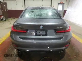 2019 BMW 3 Series 330i xDrive with VIN WBA5R7C59KAJ85302, listed as a Copart auction lot 46844465 with 54,469 mi miles and Salvage Title. Bid and sale history available at carsss.com. Image 6.