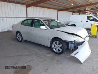 2005 Lexus ES 350 with VIN JTHBA30G755068969, listed as a IAAI auction lot 42204371 with 157,727 mi miles and . Bid and sale history available at DreamBid. Image 1.
