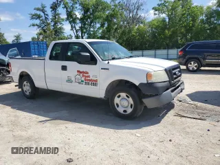 2008 Ford F-150 STX with VIN 1FTRX12W68FC05924, listed as a Copart auction lot 51925405 with 394,971 mi miles and Salvage Title. Bid and sale history available at carsss.com. Image 4.