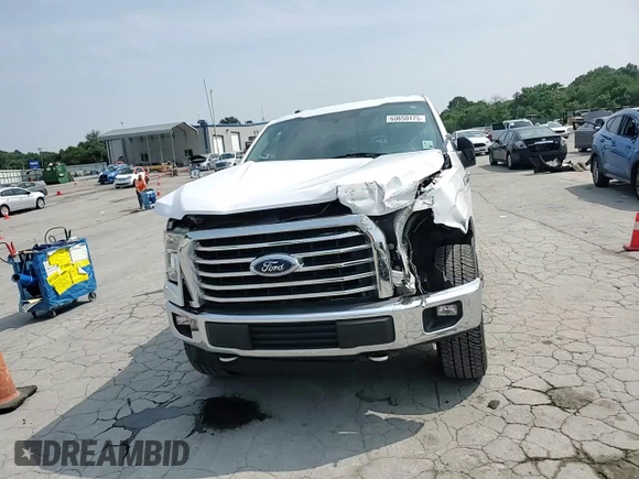 2017 Ford F-150 XL with VIN 1FTEW1EF7HKC10263, listed as a Copart auction lot 60650175 with 167,319 mi miles and Salvage title. Bid and sale history available at DreamBid. Image 14.