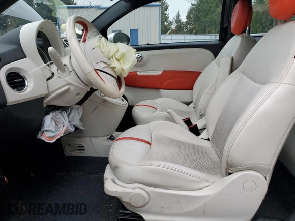 2014 FIAT 500e z VIN 3C3CFFGE6ET244735, wystawiony jako Copart lot #74112064 z przebiegiem 52 226 mil mil oraz Szkoda całkowita • Salvage title. Historia ofert i sprzedaży dostępna na DreamBid. Obrazek 7.