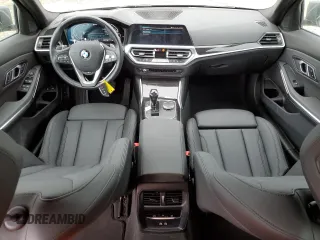 2021 BMW 3 Series 330e with VIN 3MW5P7J02M8B94208, listed as a Copart auction lot 48971455 with 22,228 mi miles and Salvage Title. Bid and sale history available at carsss.com. Image 8.