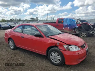 2005 Honda Civic Cpe VP SSRS with VIN 1HGEM22355L011564, listed as a Copart auction lot 70417094 with 172,571 mi miles and Salvage Title. Bid and sale history available at carsss.com. Image 4.