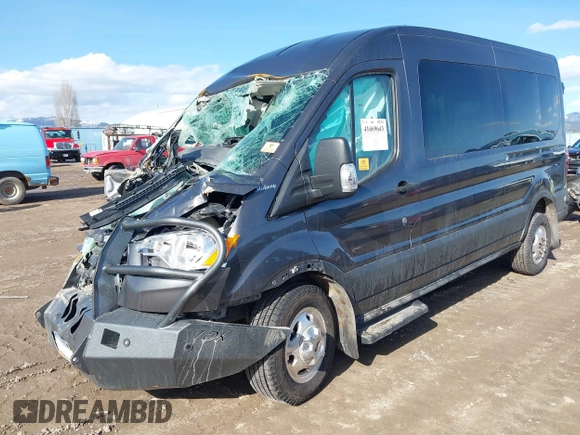 2020 Ford Transit with VIN 1FBAX9CG6LKA11126, listed as a IAAI auction lot 41669643 with Not provided miles and . Bid and sale history available at DreamBid. Image 2.