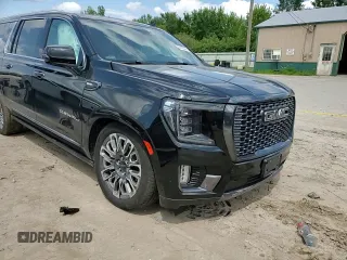 2023 GMC Yukon XL Denali Ultimate with VIN 1GKS2KKL7PR190265, listed as a Copart auction lot 63596504 with 37,297 mi miles and Salvage Title. Bid and sale history available at carsss.com. Image 10.