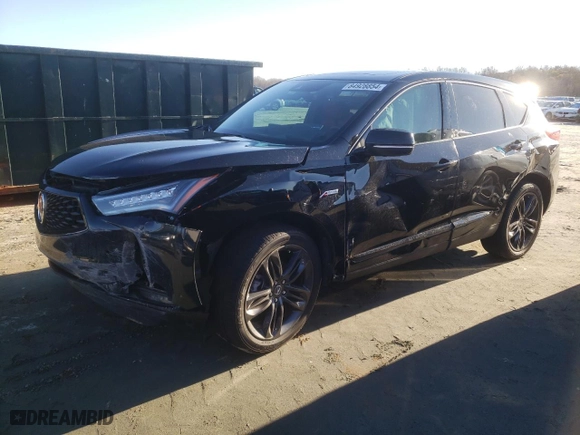 2023 Acura RDX w/A-Spec Package with VIN 5J8TC1H6XPL002769, listed as a Copart auction lot 84928854 with 0 mi miles and Salvage Title. Bid and sale history available at carsss.com. Image 1.