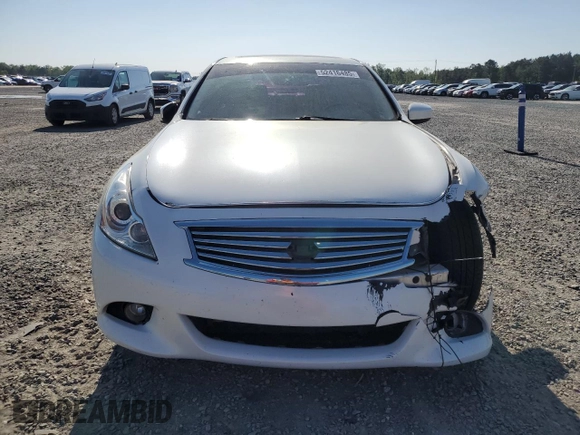 2012 Infiniti G25 Journey with VIN JN1DV6AP2CM701169, listed as a Copart auction lot 52416485 with 147,748 mi miles and Salvage Title. Bid and sale history available at DreamBid. Image 5.