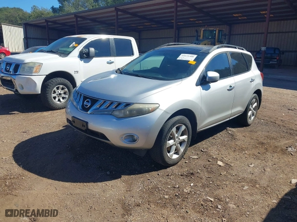 2010 Nissan Murano SL with VIN JN8AZ1MW4AW136892, listed as a IAAI auction lot 41675308 with 199,233 mi miles. Bid and sale history available at carsss.com. Image 2.