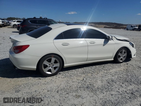 2016 Mercedes-Benz CLA 250 with VIN WDDSJ4GB1GN363642, listed as a Copart auction lot 50514635 with 52,638 mi miles and Salvage Title. Bid and sale history available at DreamBid. Image 3.