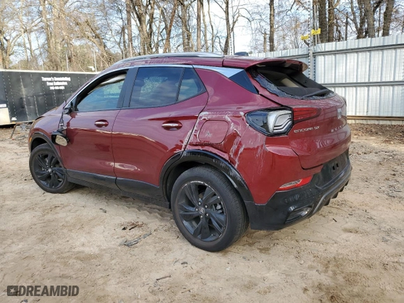 2024 Buick Encore GX Sport Touring with VIN KL4AMDSL4RB017497, listed as a Copart auction lot 49082295 with 9,547 mi miles and Salvage Title. Bid and sale history available at carsss.com. Image 2.