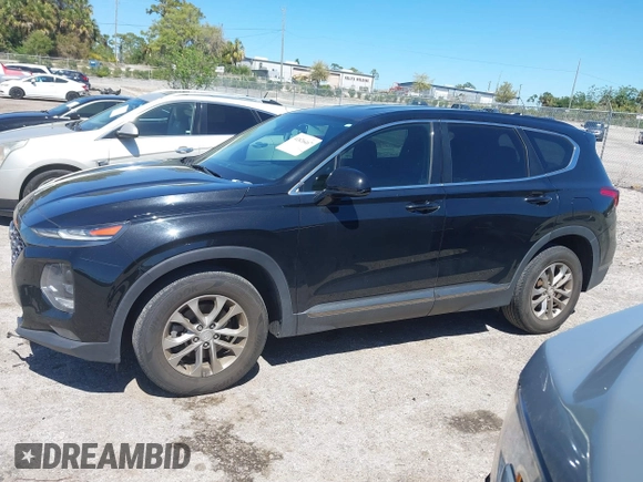 2019 Hyundai Santa Fe SEL with VIN 5NMS33AD4KH046114, listed as a IAAI auction lot 41826467 with 102,714 mi miles and . Bid and sale history available at DreamBid. Image 14.