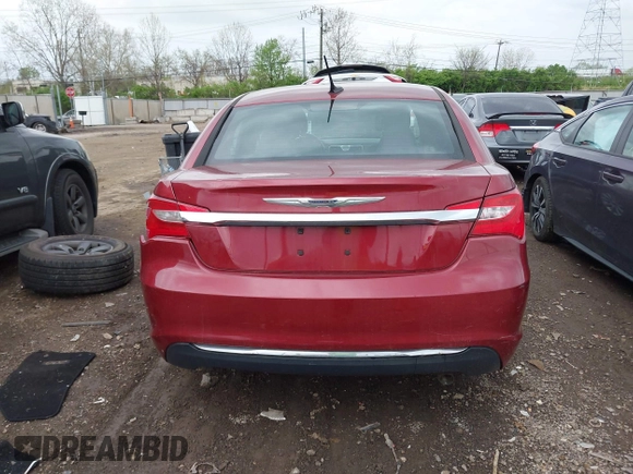 2012 Chrysler 200 Touring with VIN 1C3CCBBB4CN278121, listed as a IAAI auction lot 42079951 with 108,658 mi miles. Bid and sale history available at carsss.com. Image 16.