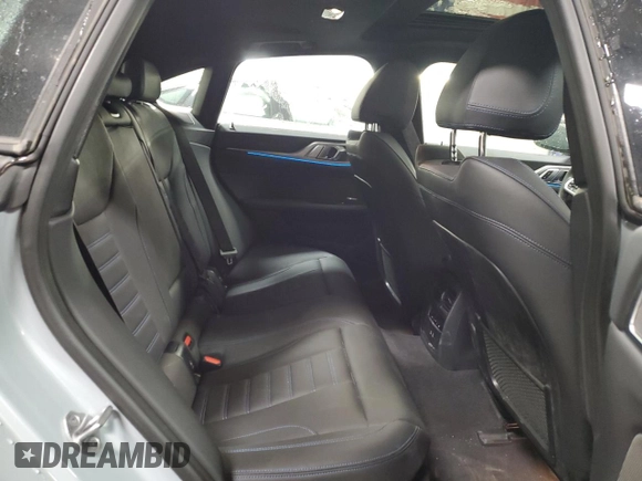 2023 BMW i4 M50 z VIN WBY33AW00PFP81013, wystawiony jako Copart lot #50048355 z przebiegiem 24 076 mil mil oraz Szkoda całkowita • Salvage title. Historia ofert i sprzedaży dostępna na DreamBid. Obrazek 10.
