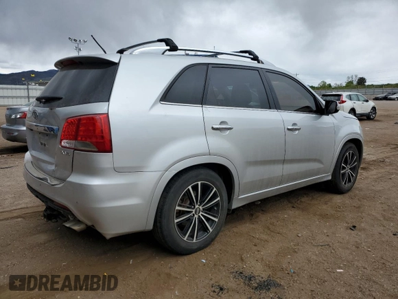 2012 Kia Sorento SX with VIN 5XYKW4A20CG243238, listed as a Copart auction lot 57533915 with 174,954 mi miles and Salvage title. Bid and sale history available at DreamBid. Image 3.
