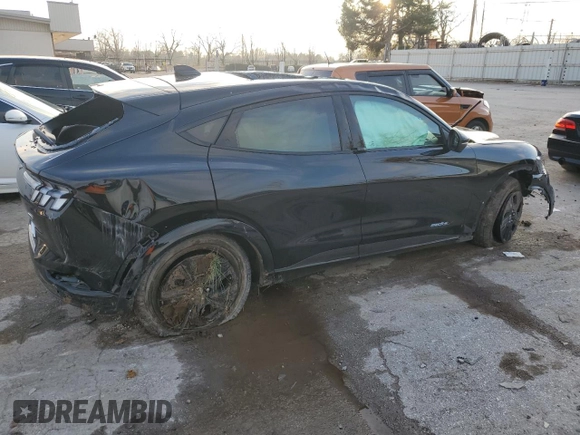 2021 Ford Mustang Mach-E California Route 1 with VIN 3FMTK2R79MMA65267, listed as a Copart auction lot 85470754 with Not Provided miles and Salvage Title. Bid and sale history available at DreamBid. Image 3.