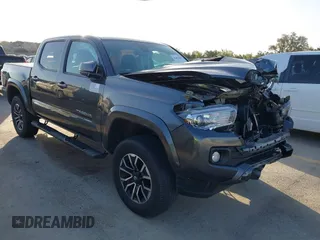 2023 Toyota Tacoma 4WD SR with VIN 3TMCZ5AN7PM587833, listed as a IAAI auction lot 41853887 with 16,532 mi miles. Bid and sale history available at carsss.com. Image 1.