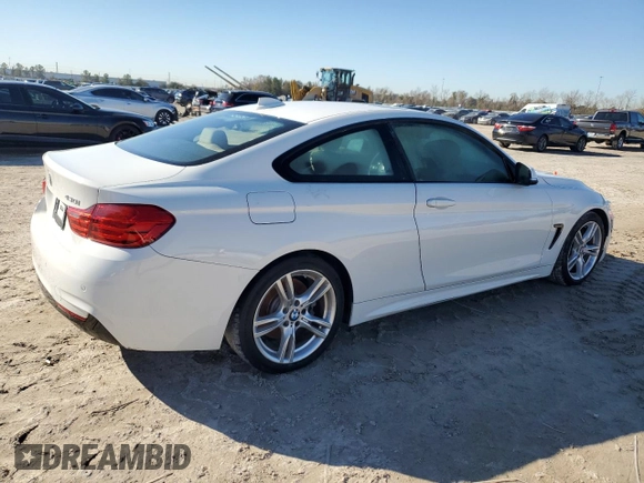 2017 BMW 4 Series 430i with VIN WBA4R7C50HK876667, listed as a Copart auction lot 42559845 with Not Provided miles and Salvage Title. Bid and sale history available at DreamBid. Image 3.