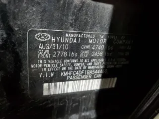 2011 Hyundai Azera Limited with VIN KMHFC4DF1BA544460, listed as a Copart auction lot 48556125 with 148,693 mi miles and Salvage Title. Bid and sale history available at DreamBid. Image 13.